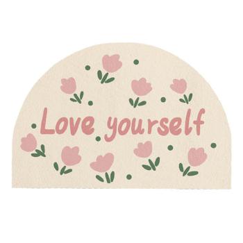 Großhandel B2B Badezimmermatte Badvorleger Teppich Fußmatten für das Badezimmer love yourself